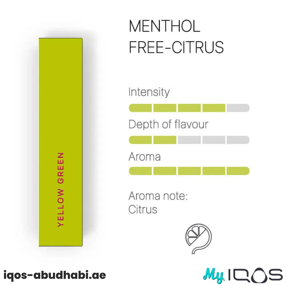 IQOS Heets Yellow Green Selection